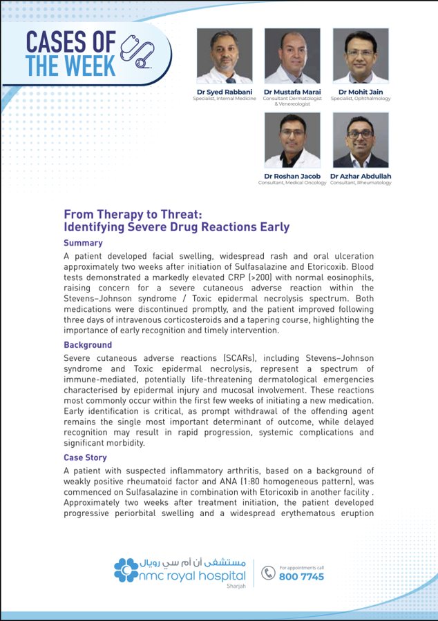 Case of the week — severe drug reaction